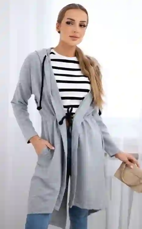 Asymetryczny bluza z kapturem Tilia