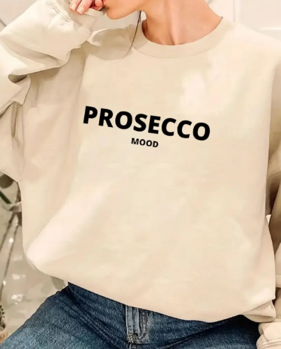 Sportowa bluza z nadrukiem „Prosecco”