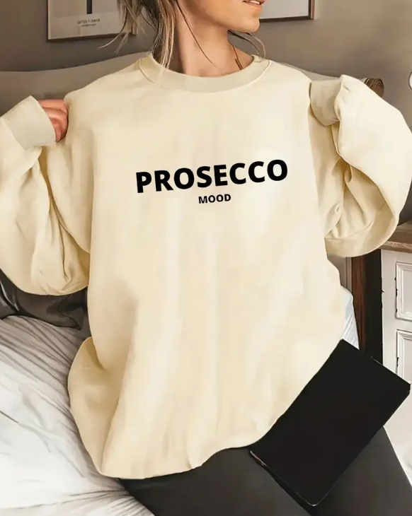 Sportowa bluza z nadrukiem „Prosecco”