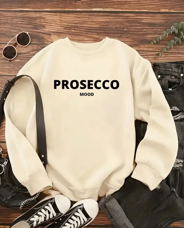Sportowa bluza z nadrukiem „Prosecco”