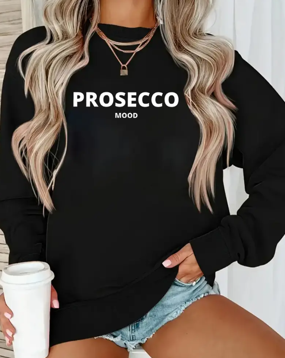 Sportowa bluza z nadrukiem „Prosecco”