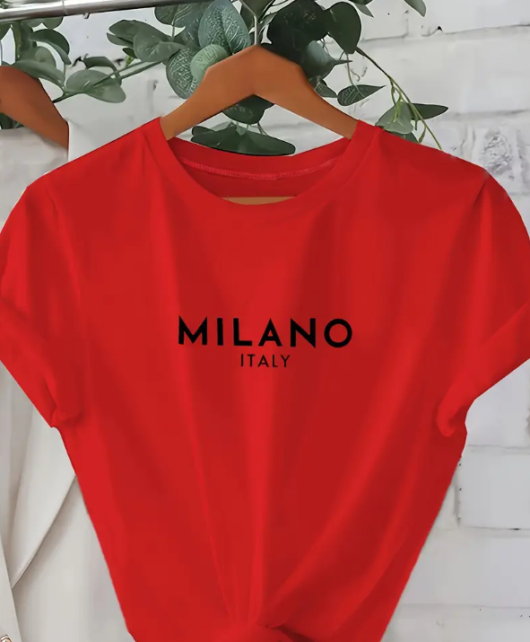 Oversizowy t-shirt Milano