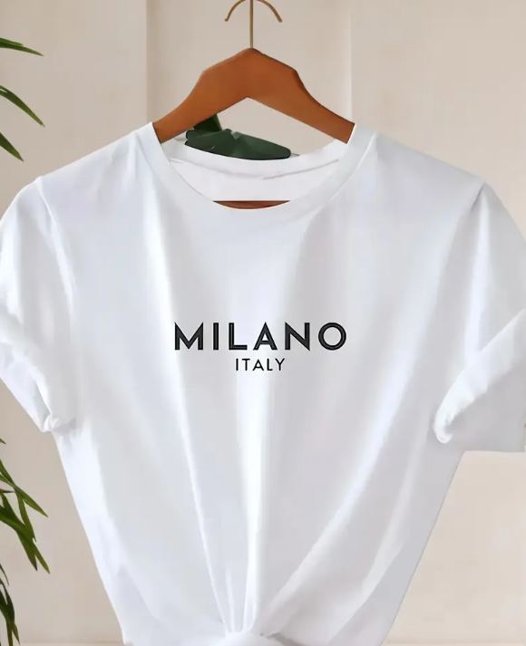 Oversizowy t-shirt Milano