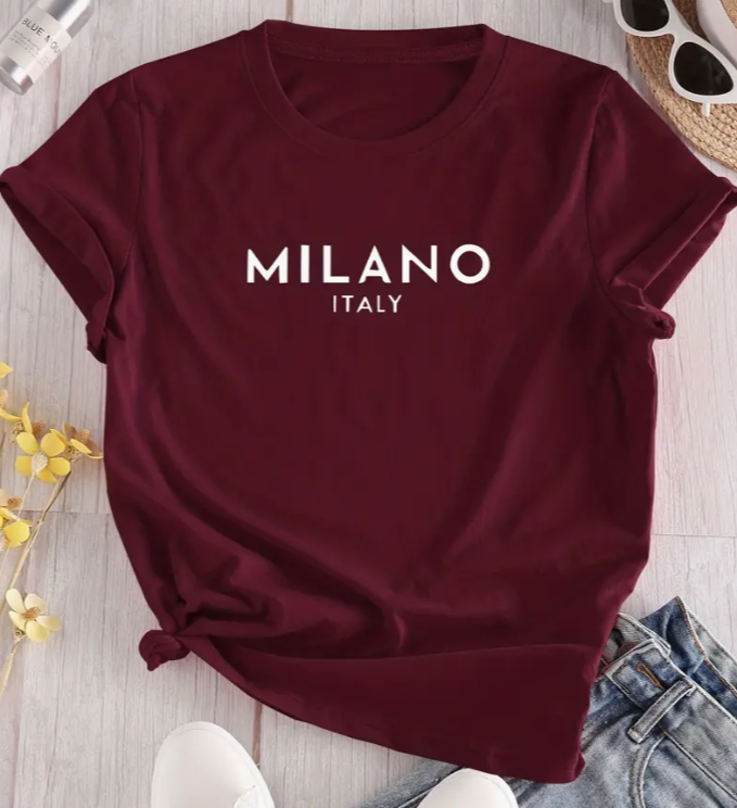 Oversizowy t-shirt Milano