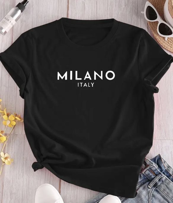 Oversizowy t-shirt Milano