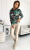 Rewelacynja bluza z kapturem full print Kangoo