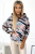 Rewelacynja bluza z kapturem full print Kangoo