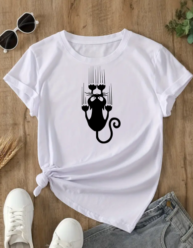 Oversizowy t-shirt Kitty