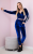 Welurowy dres - krótka bluza + spodnie Queen
