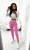 Stylowy trzyczęściowy komplet z pikowanym bezrękawnikiem Aura