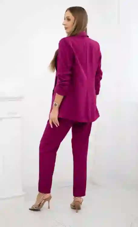 Elegancki komplet damski – marynarka + spodnie Encanta