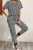 Dzianinowy komplet joggery + shirt Viva